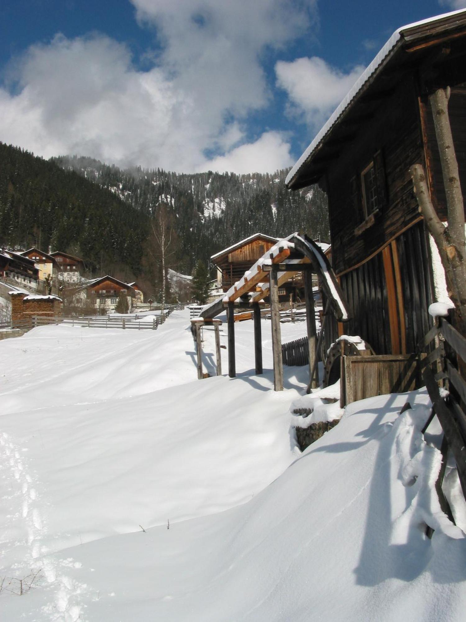 Villa Ferienhaus Wassermühle Maria Luggau Exterior foto